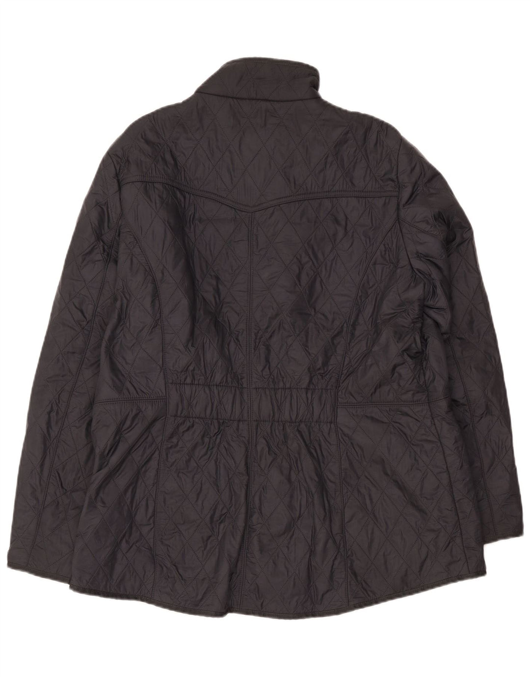 Barbour Quiltet jakke til kvinder UK 14 Large Sort