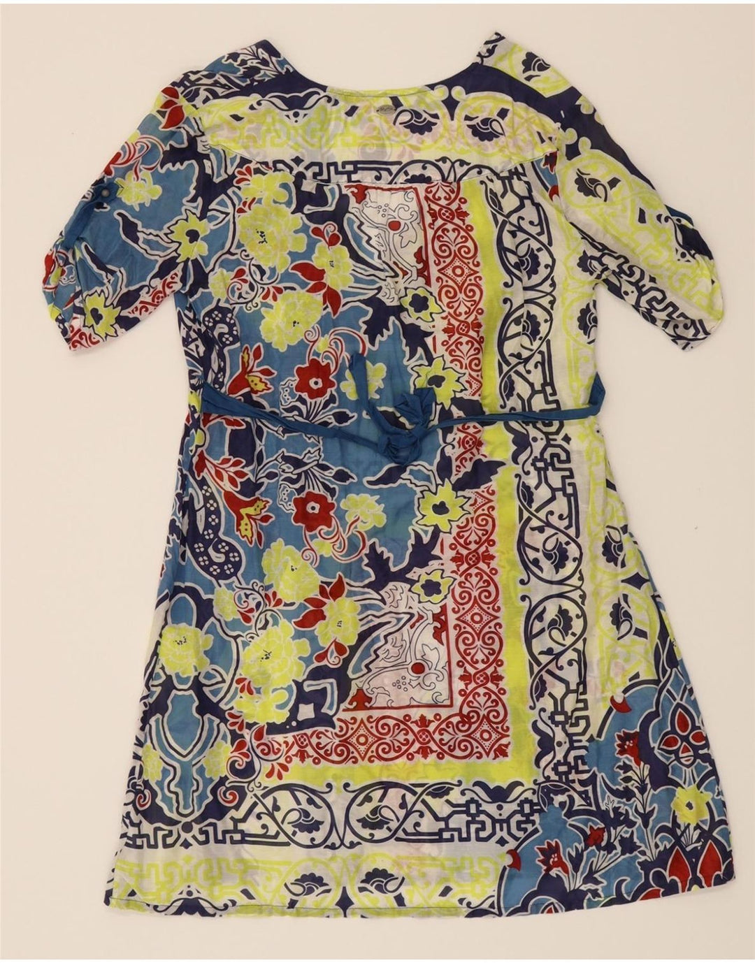 REPLAY Womens Basic Dress UK 10 Small Multicoloured Floral Vintage Replay and Second-Hand Replay from Messina Hembry 