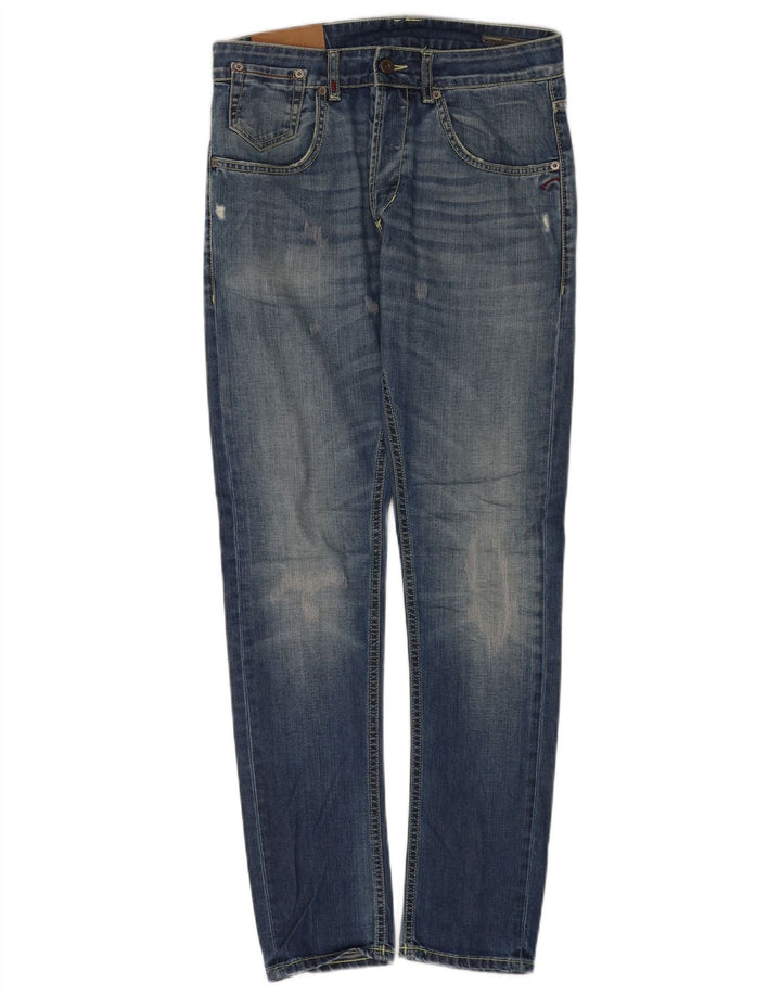 Dondup Dame Conway Tapered Jeans W30 L30 Blå Bomuld