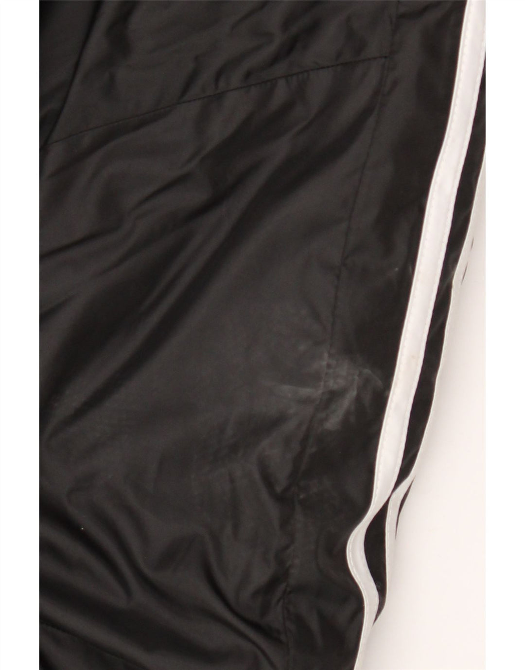 Adidas Herre Hooded Windbreaker Jacket UK 44 2XL Sort Polyester