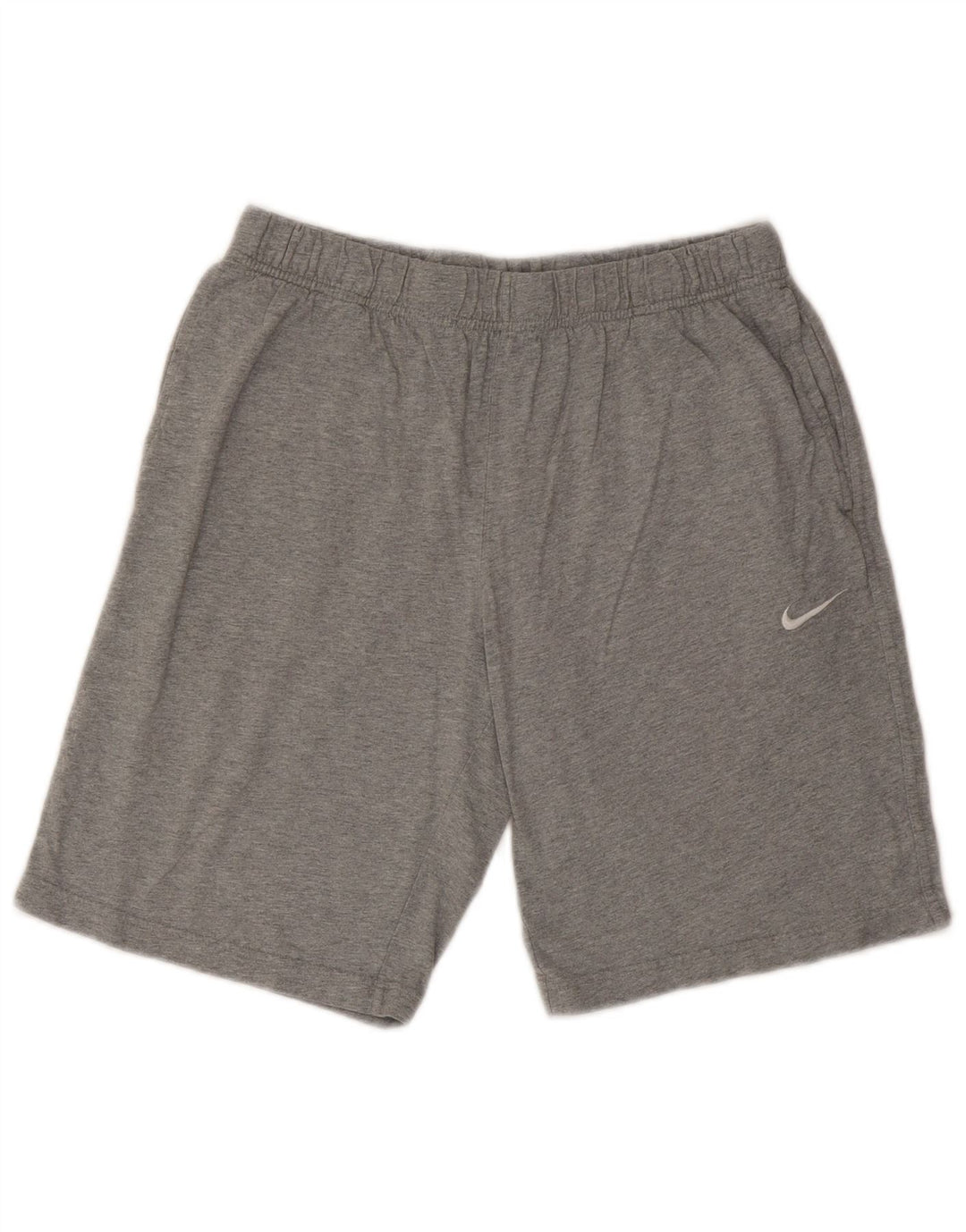 NIKE Sportsshorts til mænd, store grå bomuld