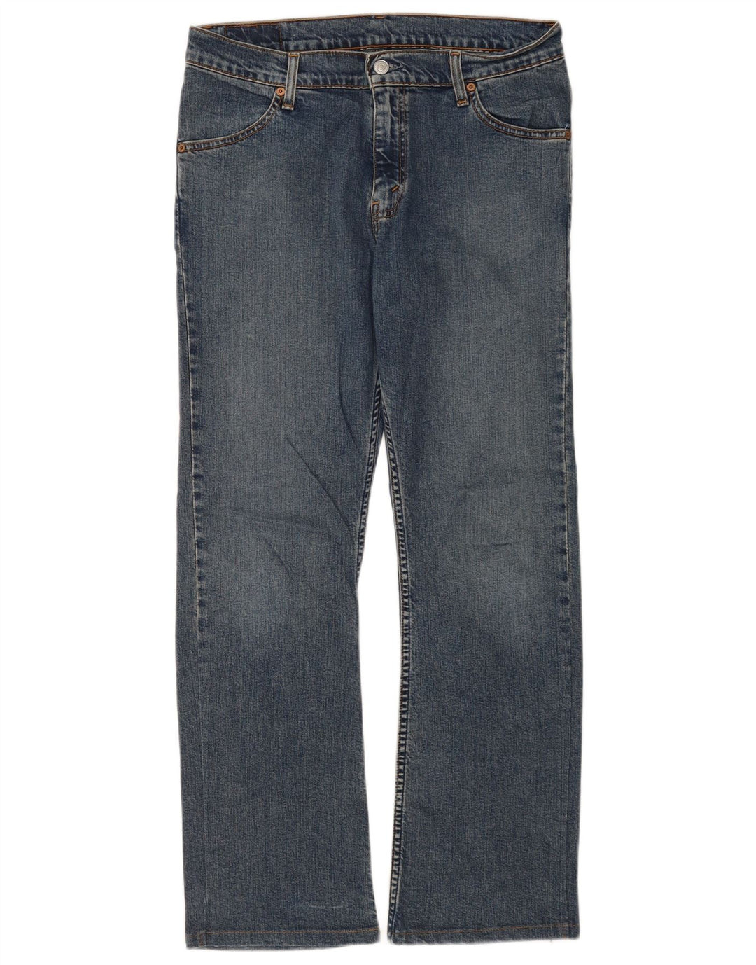 Levi's Dame 560 Straight Jeans W30 L29 Blå Bomuld