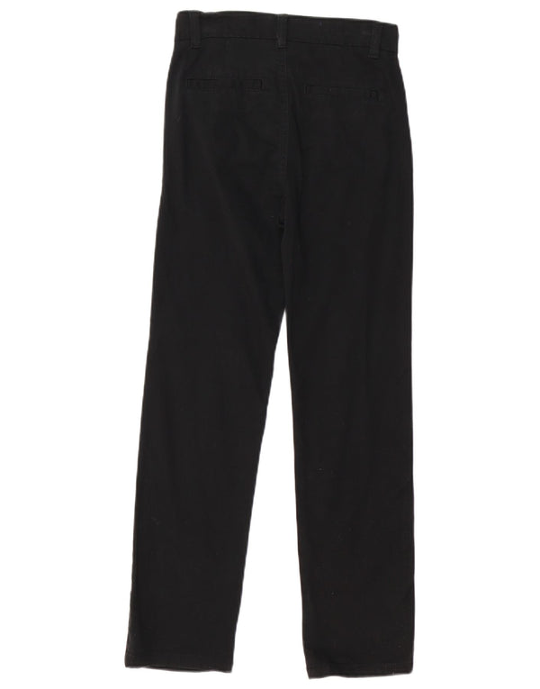 Izod Boys Slim Chino Bukser 11-12 år W24 L25 Sort Bomuld
