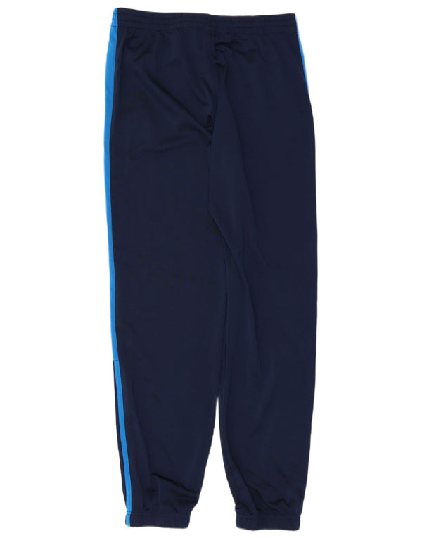 Adidas Drenge Træningsdragt Bukser Joggers 15-16 år Navy Blue Colourblock