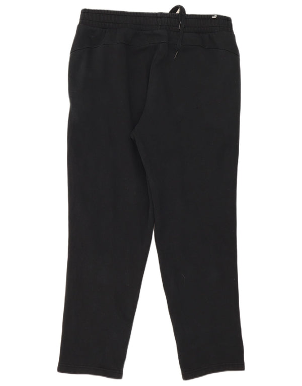 Puma Womens Tracksuit Trousers UK 16 Large  Black Cotton