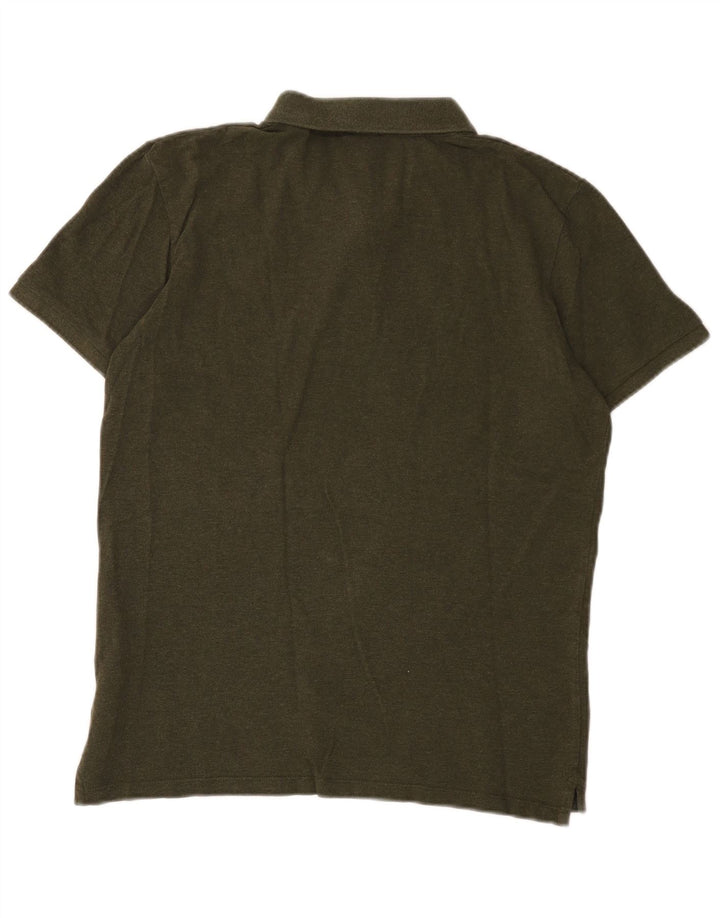 Scotch & Soda herre poloshirt Medium Khaki Bomuld