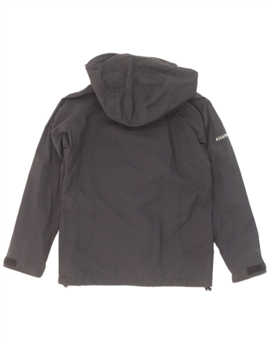 Berghaus Regnjakke med hætte til drenge 7-8 år marineblå nylon