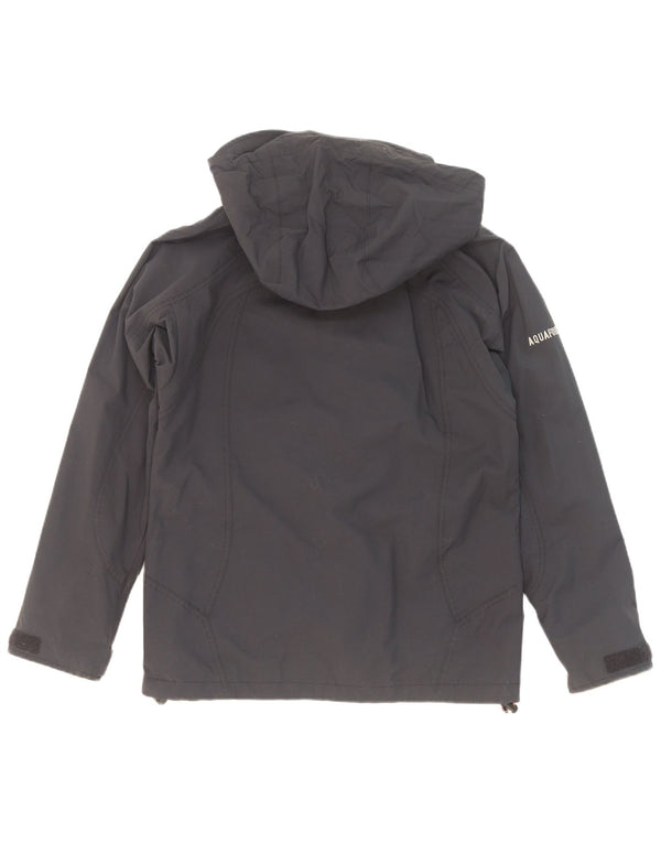 Berghaus Regnjakke med hætte til drenge 7-8 år marineblå nylon