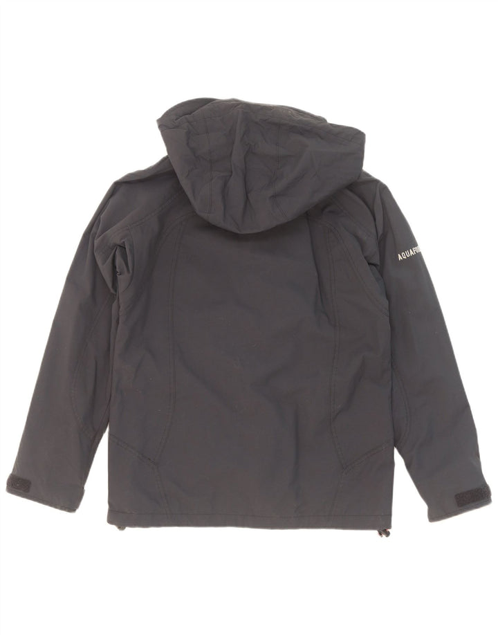 Berghaus Regnjakke med hætte til drenge 7-8 år marineblå nylon