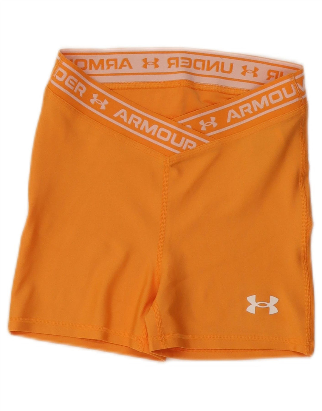 Under Armour Womens Fitted Graphic 2-delt sæt UK 10 Small Orange