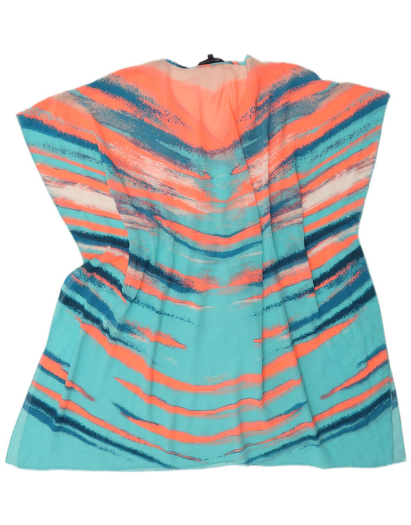 Marks & Spencer Womens See Through Kaftan Dress UK 10 Small Multicolored