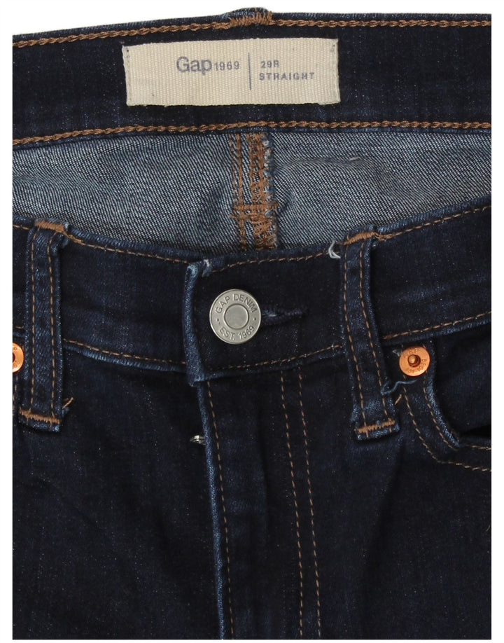 Gap lige damejeans W29 L29 Marineblå