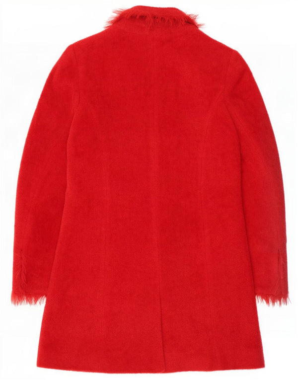 Mariella Burani Dame Notizie Overfrakke UK 16 Large Red