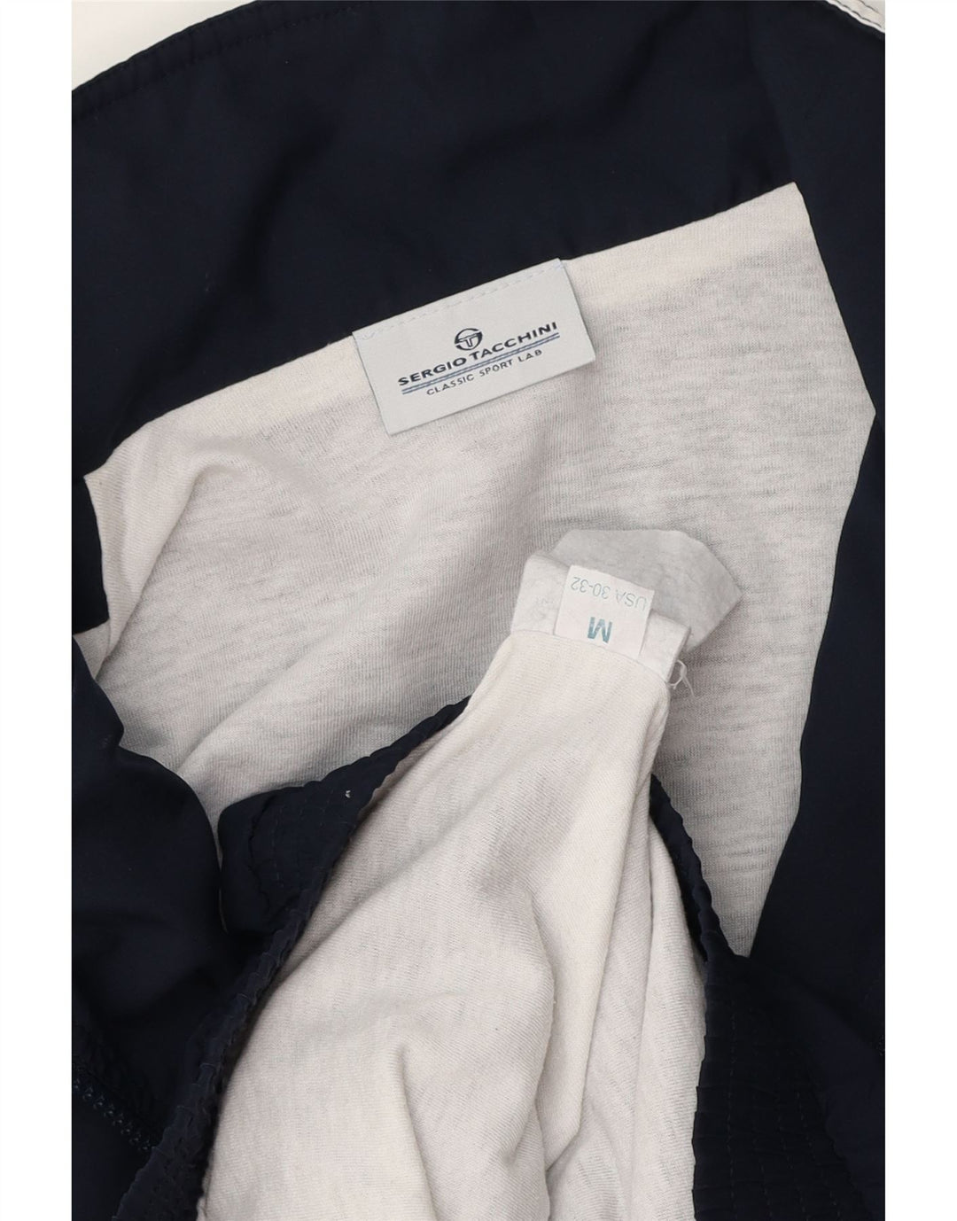 Sergio Tacchini Herre træningsdragt Top jakke Medium Navy Blue Colourblock