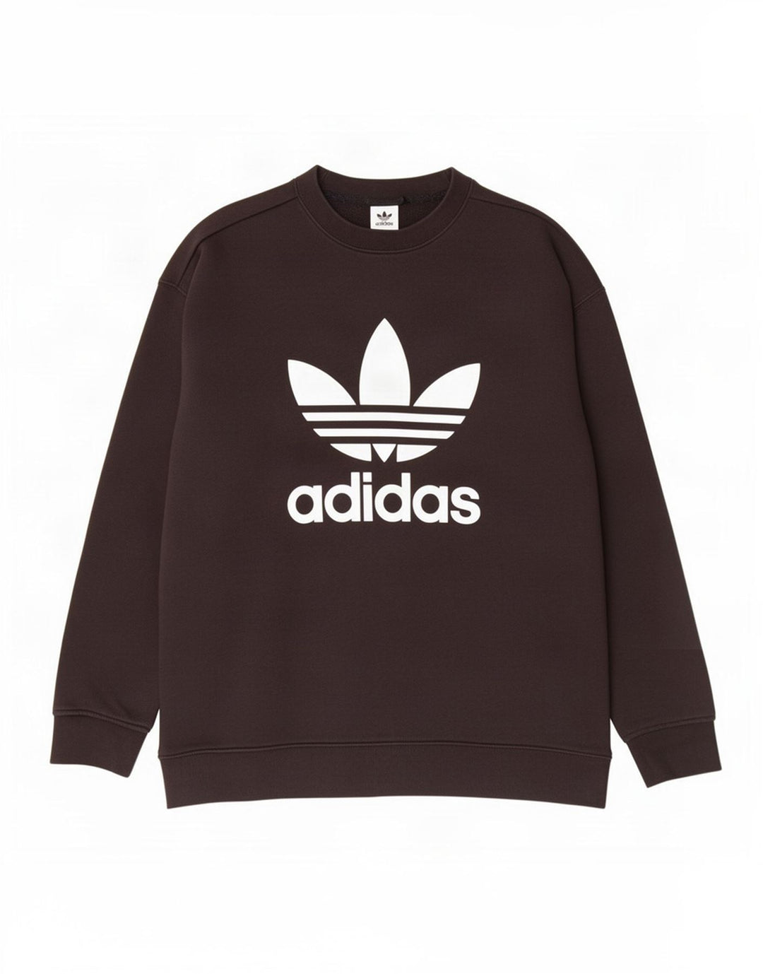 Adidas grafisk sweatshirt til mænd, stor sort bomuld