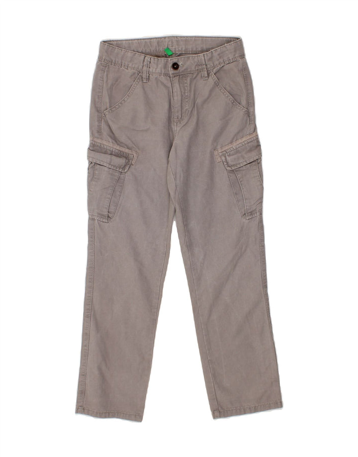 BENETTON Womens Slim Cargo Trousers W28 L25 Grey Vintage Benetton and Second-Hand Benetton from Messina Hembry 