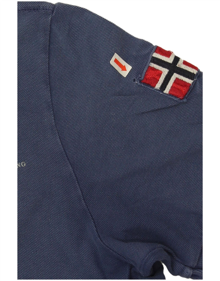 Napapijri Herre poloskjorte lille marineblå bomuld