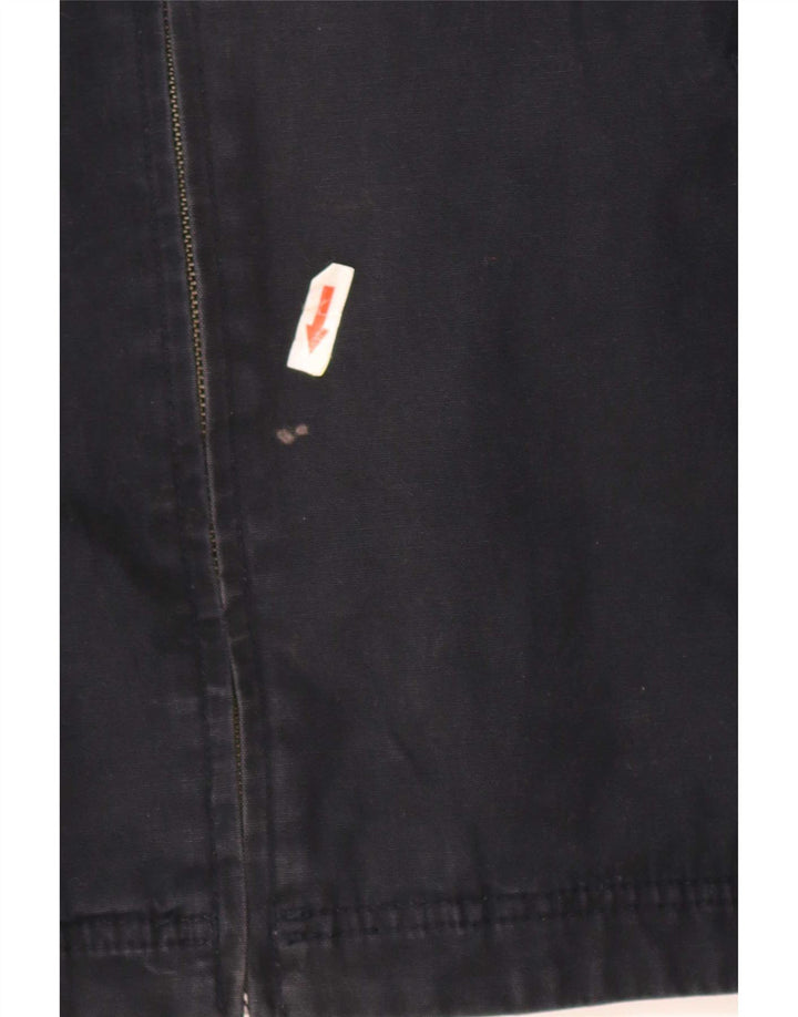 Gap Herre Bomber Jacket UK 38 Medium Navy Blue Cotton