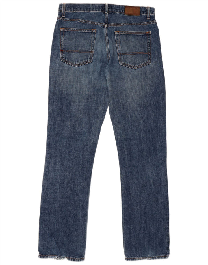 TOMMY HILFIGER Straight jeans til mænd W31 L32 blå bomuld