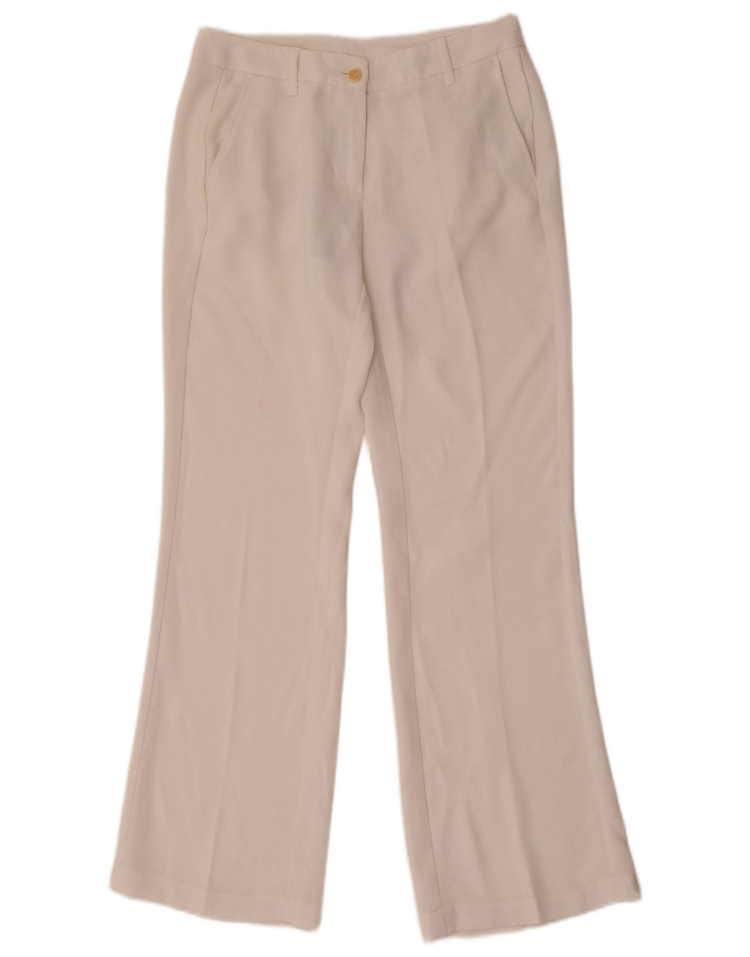 Benetton Dame Bootcut Chino Bukser W28 L30 Hvid