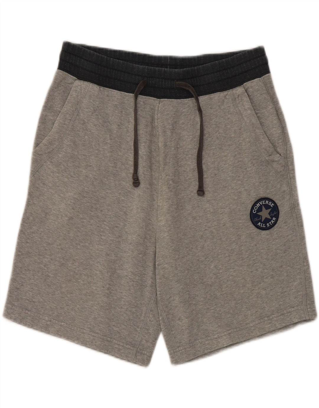 Converse Sportsshorts til mænd Små grå Colourblock Bomuld