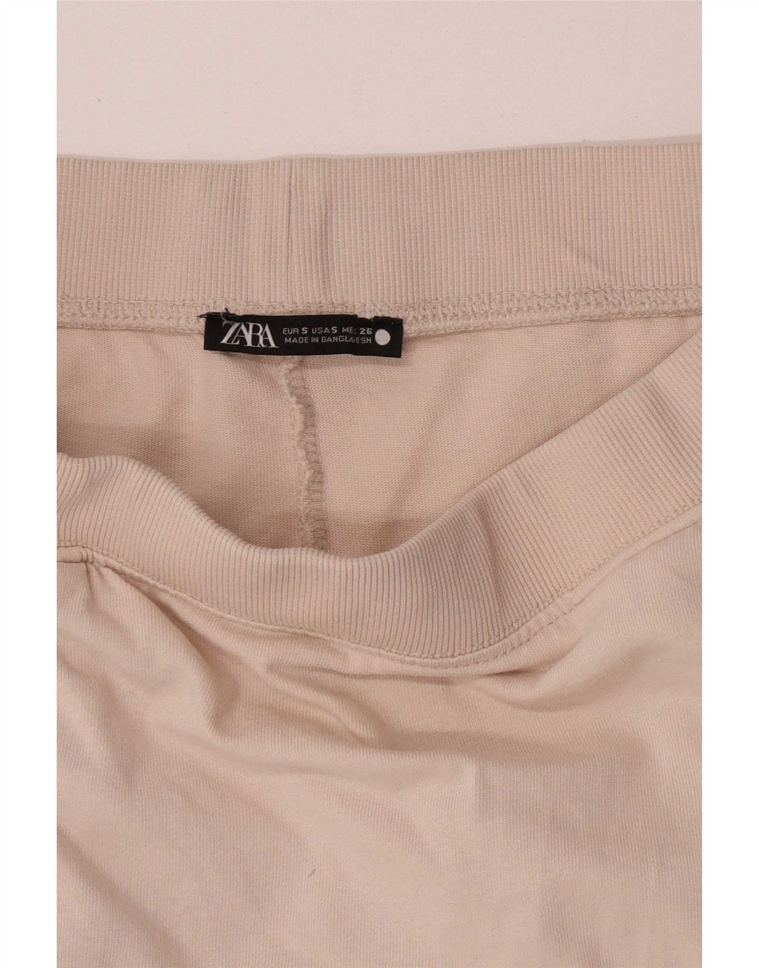 Zara Womens Regular Maxi Skirt Small W26 Beige