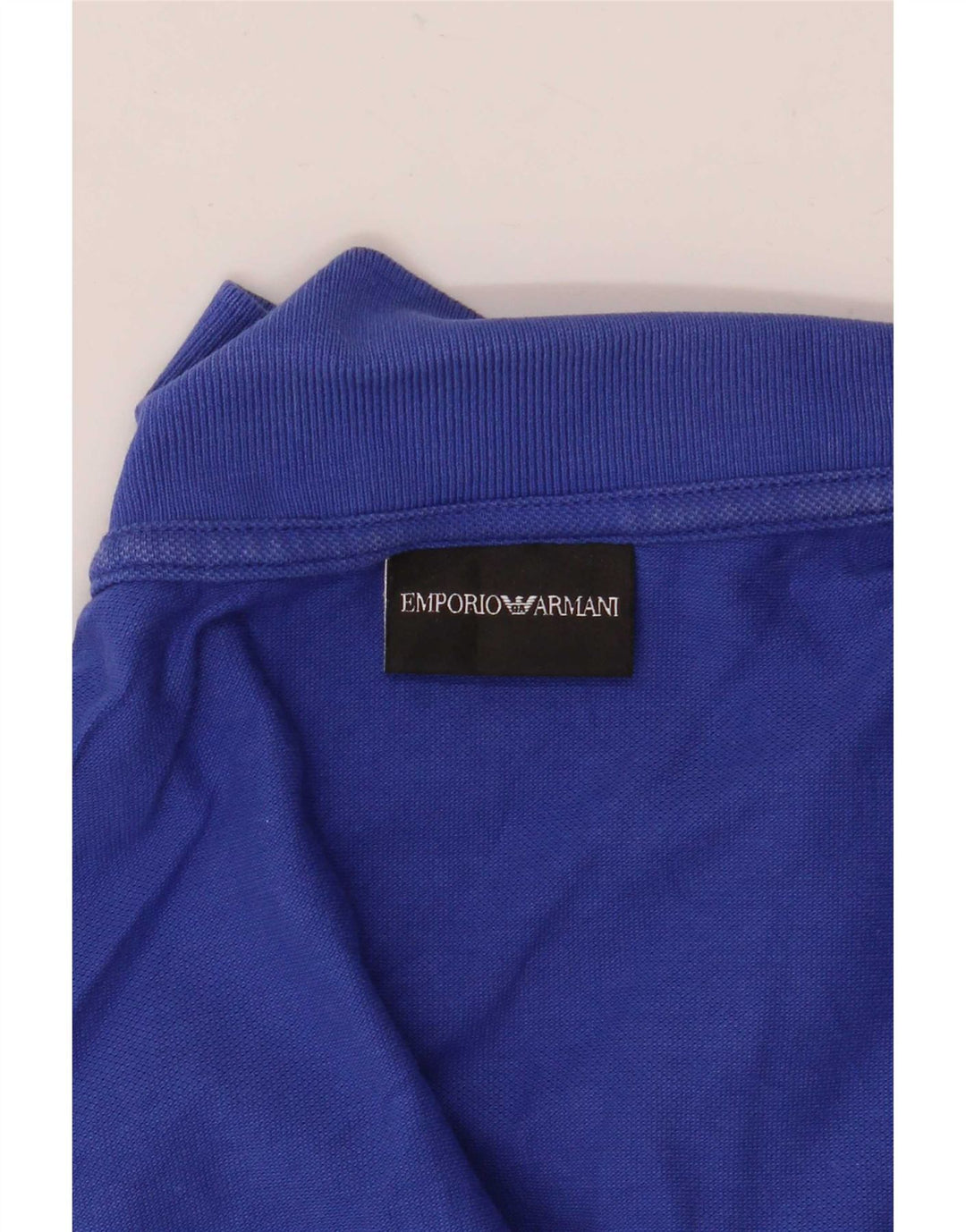 Emporio Armani herre poloshirt mellemblå