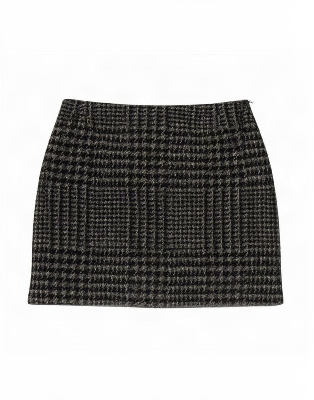 Jack Wills Dame Mini Nederdel UK 8 Small W28 Grå Houndstooth Polyester