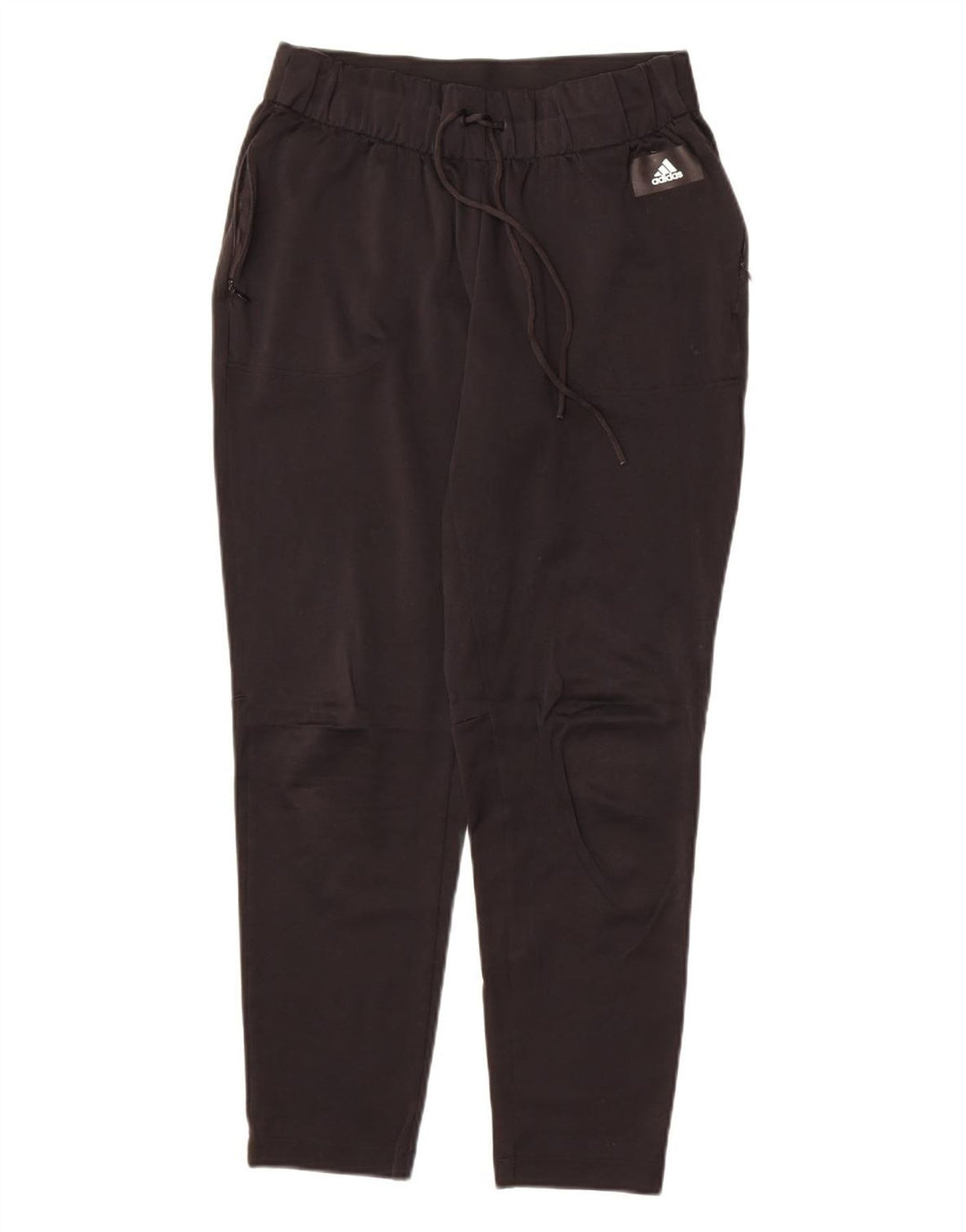 ADIDAS Womens Tracksuit Trousers UK 8/10 Small  Black Polyester