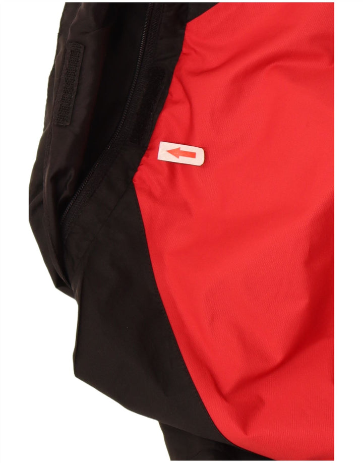 Iguana Regnjakke til mænd UK 46 3XL Rød Colourblock Polyester