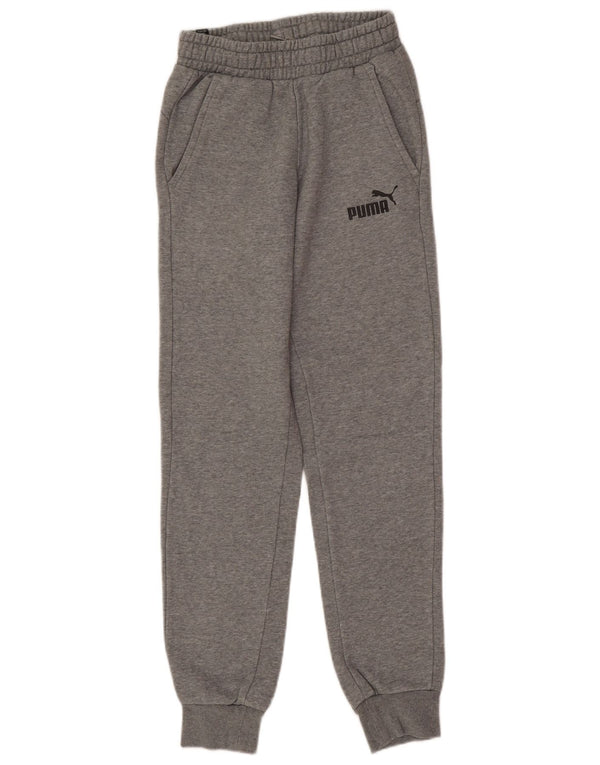 Puma træningsdragt til kvinder Joggers UK 4 XS grå bomuld