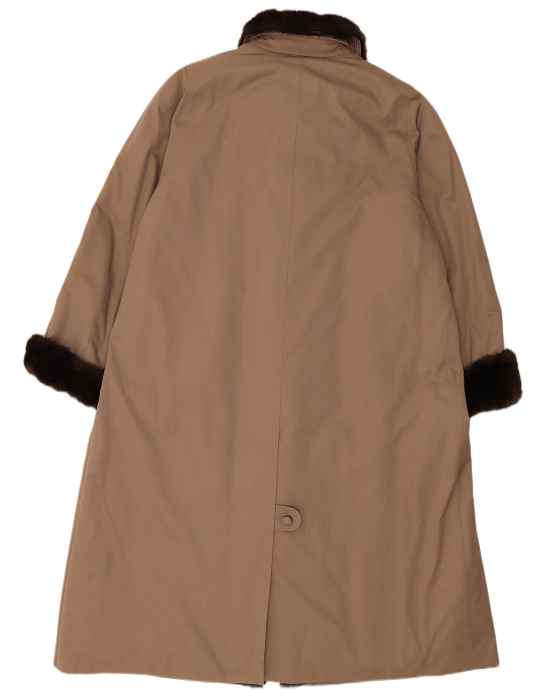 Valmeline Dame Overfrakke UK 20 2XL Brun Polyester