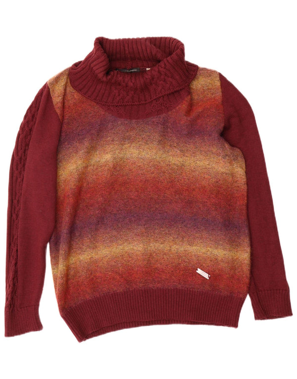 Rosanna Pellegrini Dame Rullehalstrøje IT 50 XL Burgundy