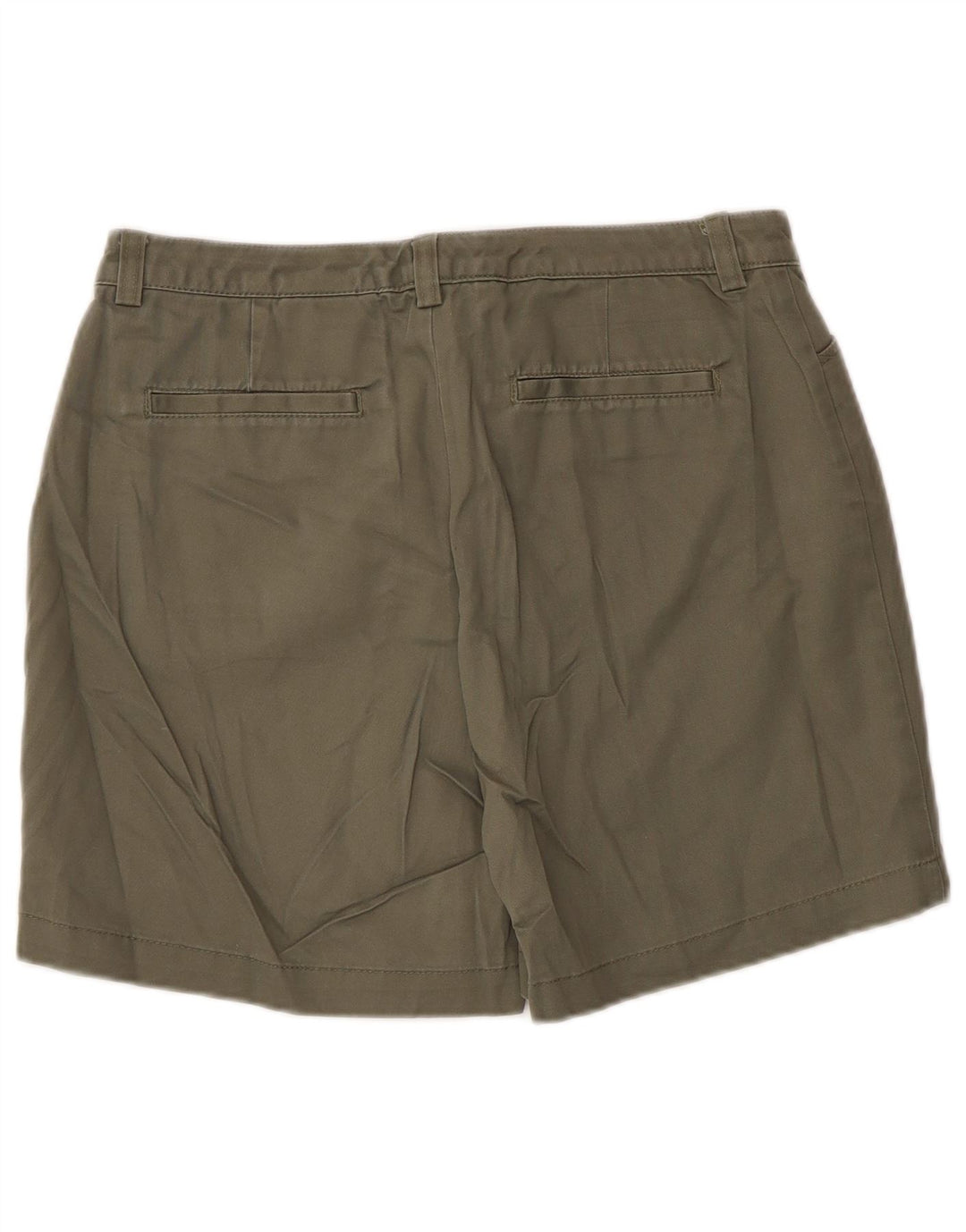 Eddie Bauer Kvinder Casual Shorts US 6 Medium W30 Khaki Bomuld