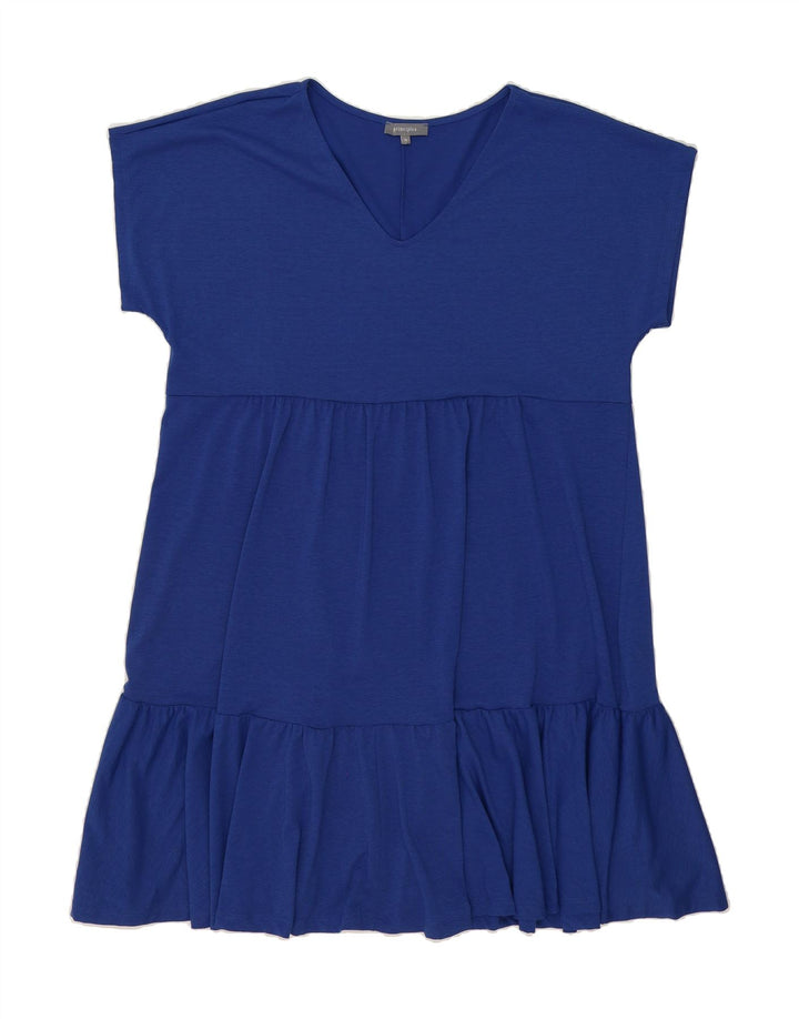 PRINCIPLES Womens A-Line Dress UK 18 XL Blue Polyester Vintage Principles and Second-Hand Principles from Messina Hembry 