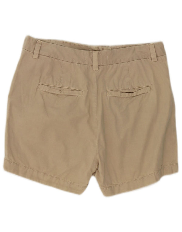 Marks & Spencer Chino Shorts til kvinder UK 8 Small W28 Beige Bomuld