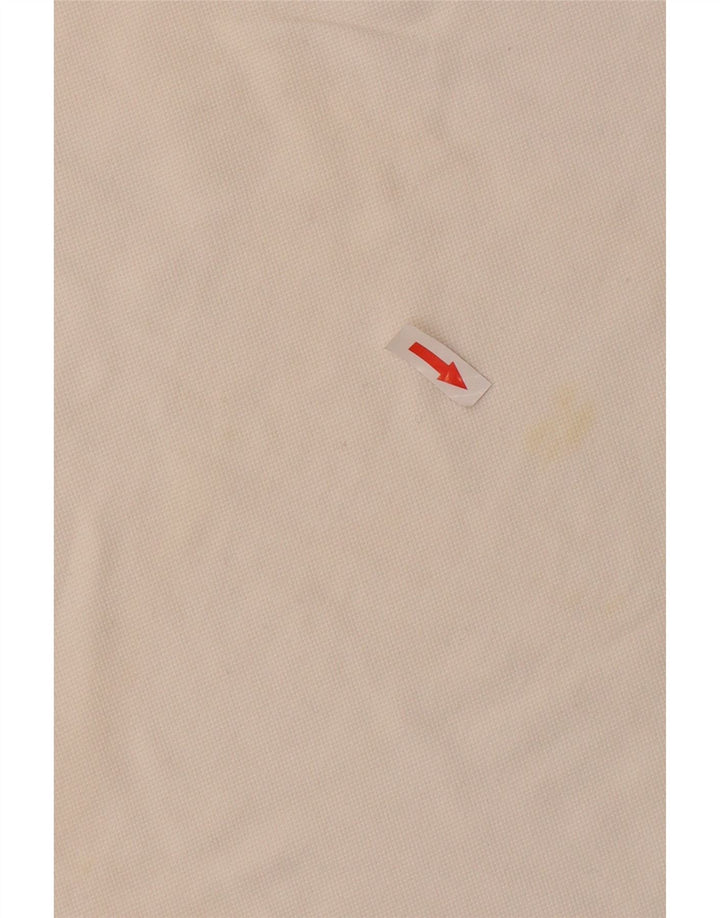 Fred Perry Boys Polo Shirt 13-14 Years Off White Bomuld