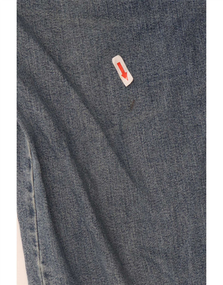Armani Straight Jeans til mænd W32 L32 Blå bomuld