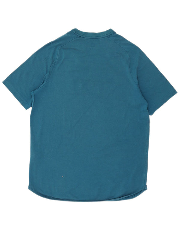 Under Armour Herre grafisk T-shirt Top Medium Blue Bomuld