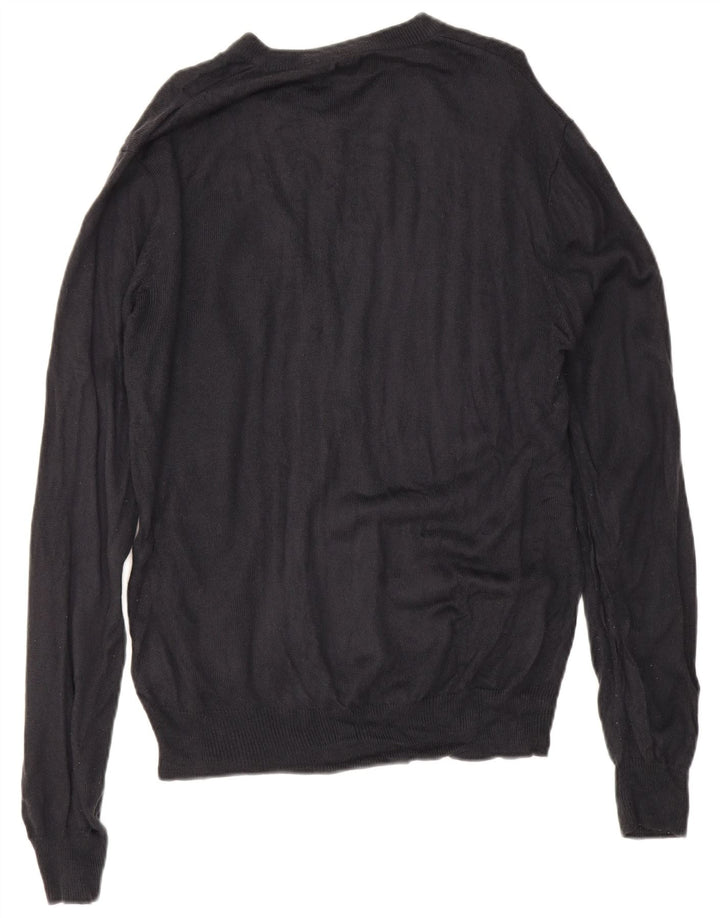 Pierre Cardin Herre V-hals sweater Medium Marineblå Akryl