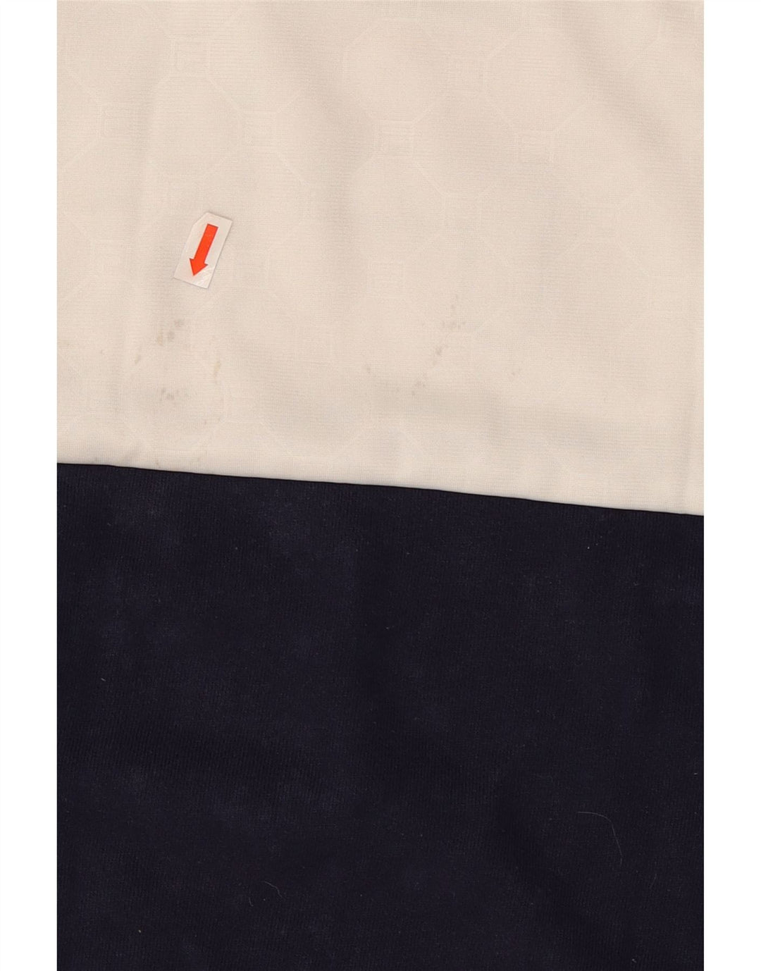 Fila Herre grafisk sweatshirt jumper stor marineblå colourblock bomuld
