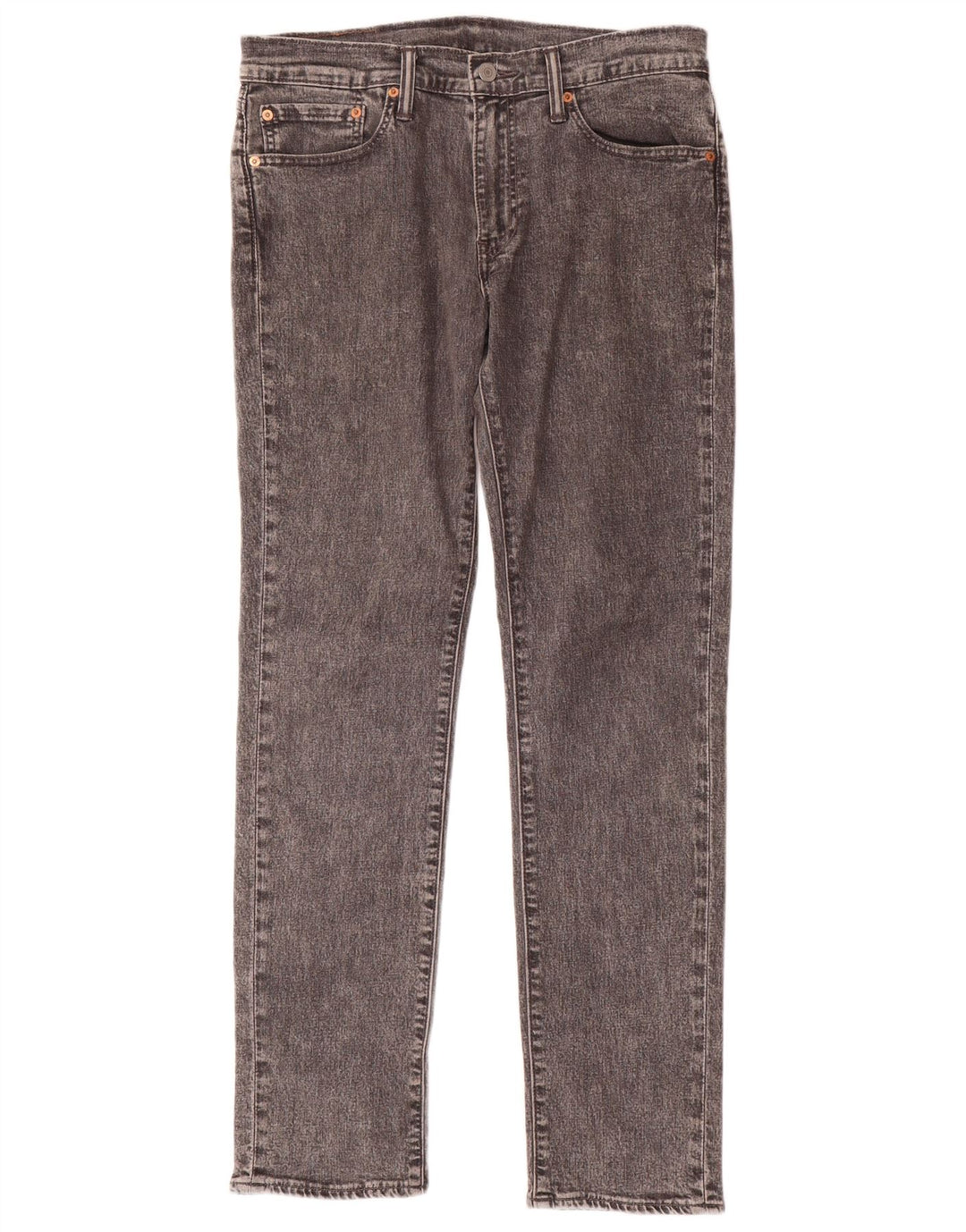 Levi's Herre 511 Slim Jeans W32 L32 Grå Flecked Bomuld