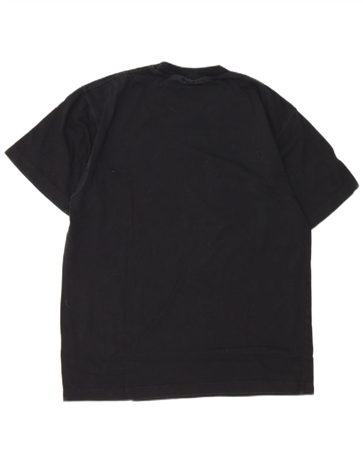 FILA Mens Graphic T-Shirt Top Large Black Cotton