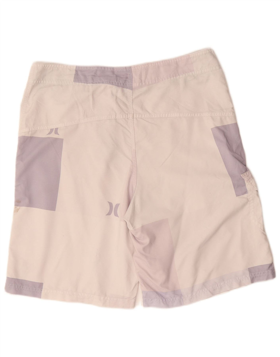 HURLEY Grafiske svømmeshorts til mænd XL Pink Colourblock
