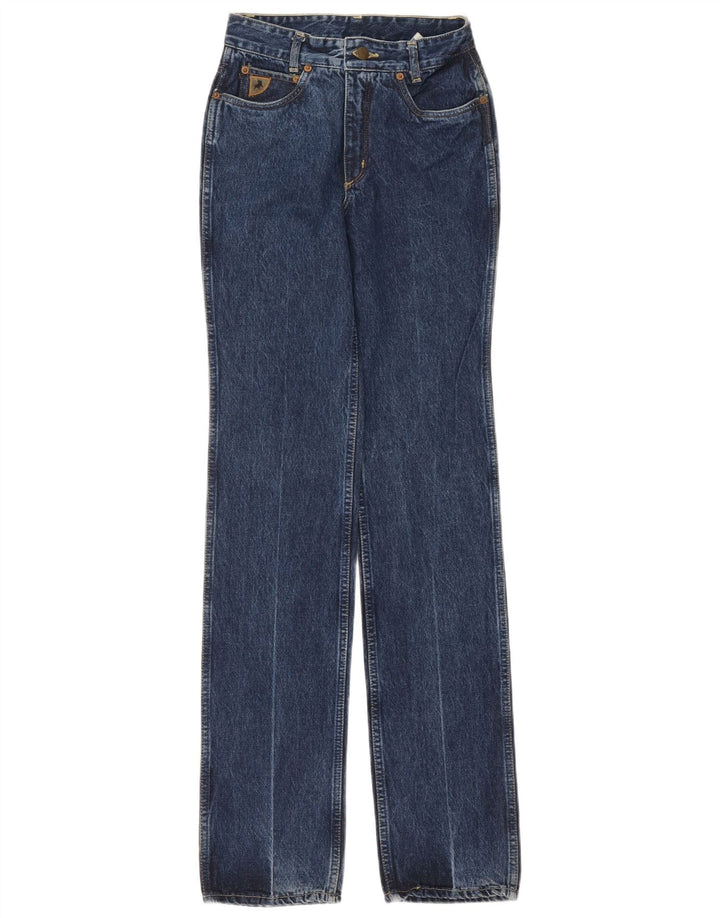 Lois Dame Distressed Straight Jeans W27 L36 Blå Bomuld