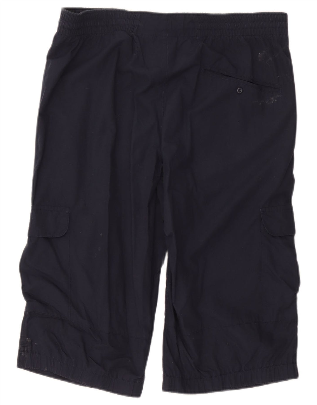 Adidas Herre Cargo Shorts Medium W36 Marineblå Bomuld