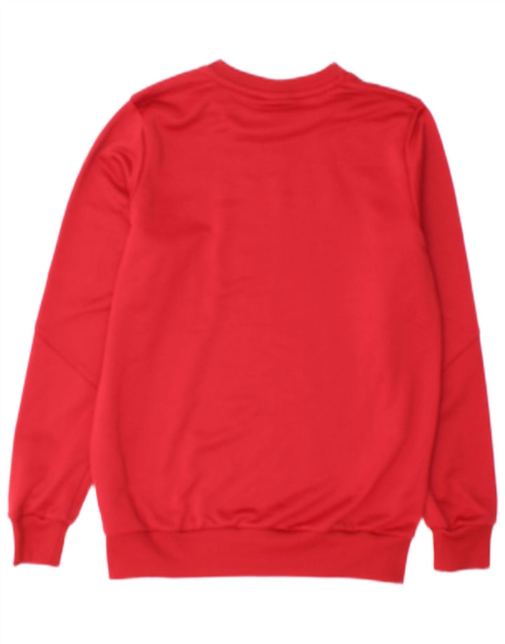 Umbro Boys Graphic Sweatshirt Jumper 13-14 År Rød Polyester
