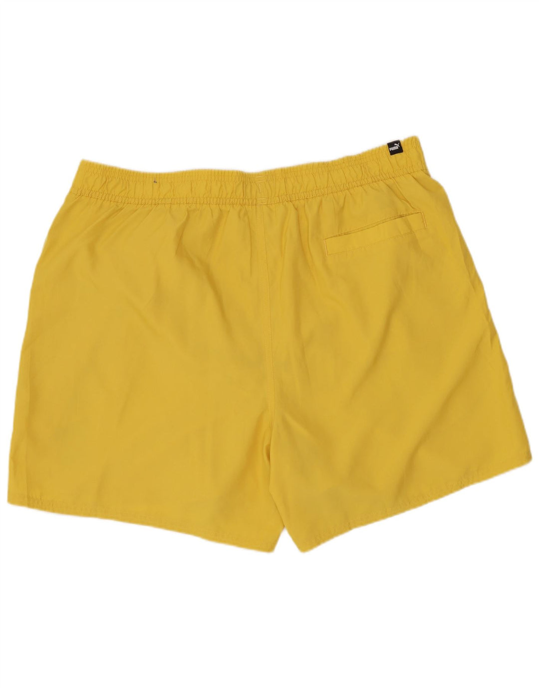 PUMA Grafiske svømmeshorts til mænd XL Gul polyester
