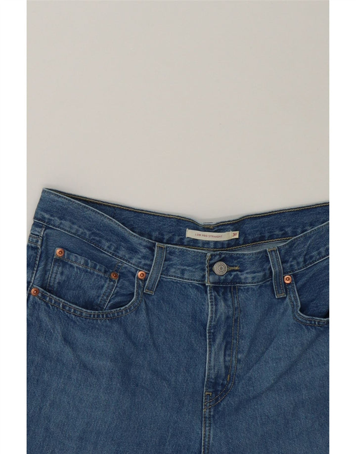LEVI'S Womens Denim Shorts W31 Medium  Blue Cotton Vintage Levi's and Second-Hand Levi's from Messina Hembry 