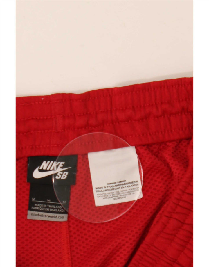 Nike Herre grafiske sportsshorts Medium rød polyester